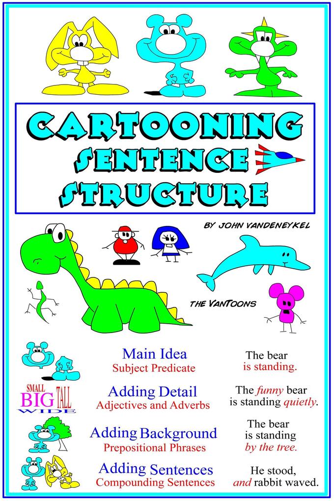 Cartooning Sentence Structure (Grammar and Cartooning #2)