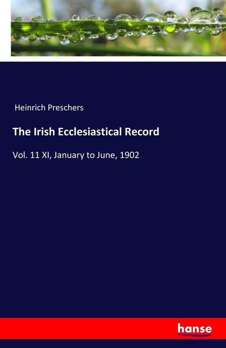 The Irish Ecclesiastical Record