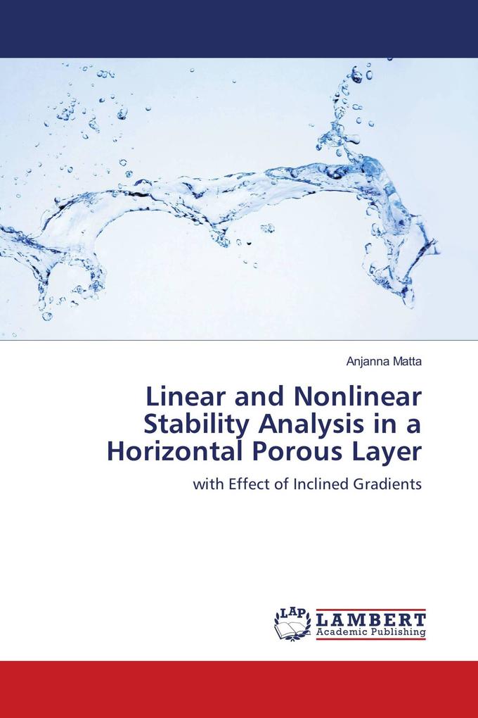 Linear and Nonlinear Stability Analysis in a Horizontal Porous Layer