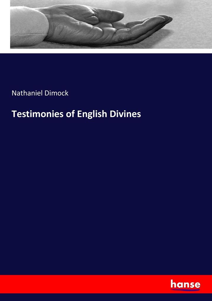 Testimonies of English Divines