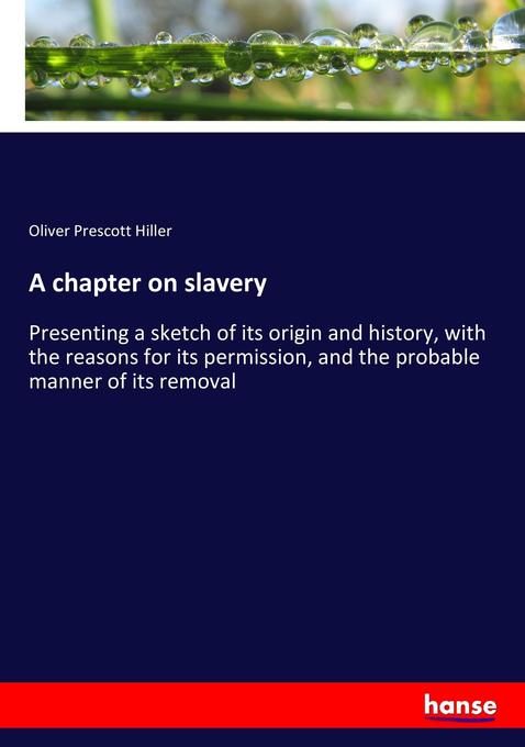 A chapter on slavery