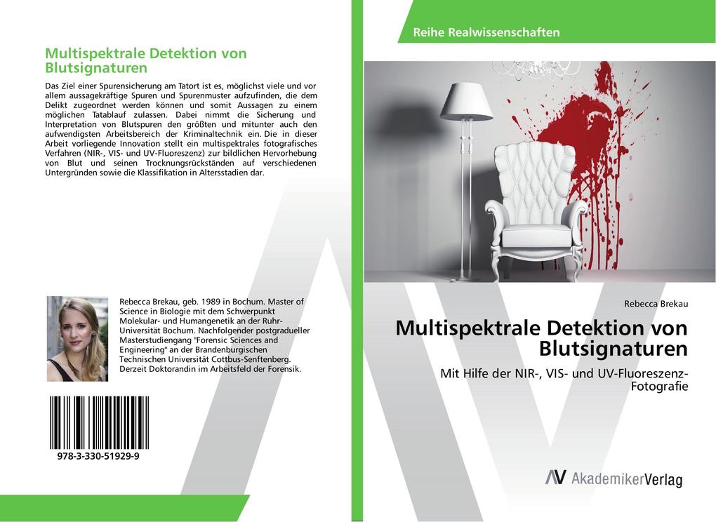 Multispektrale Detektion von Blutsignaturen