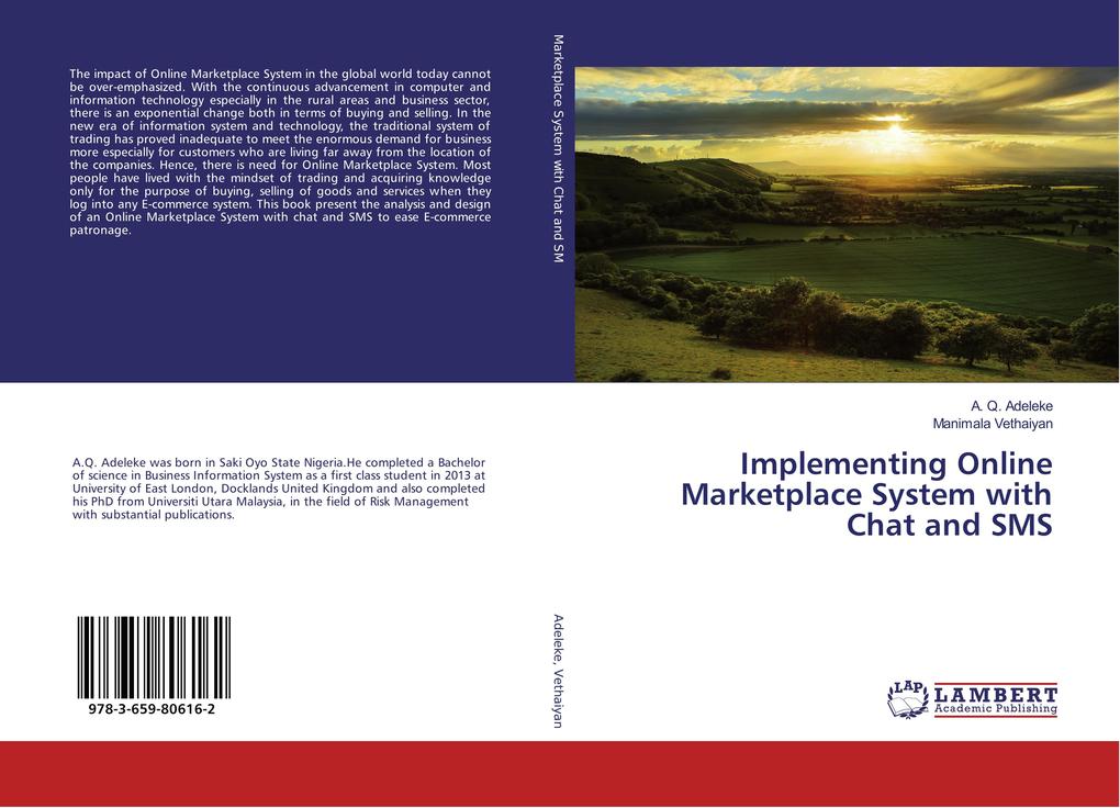 Implementing Online Marketplace System with Chat and SMS