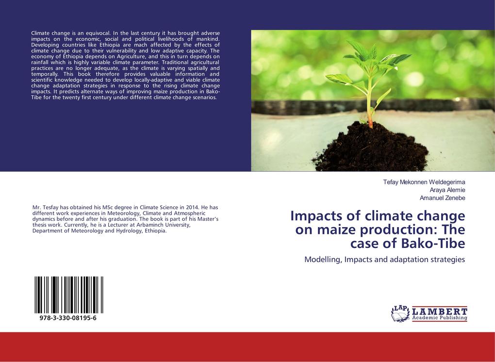 Impacts of climate change on maize production: The case of Bako-Tibe