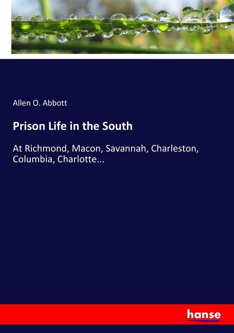 Prison Life in the South