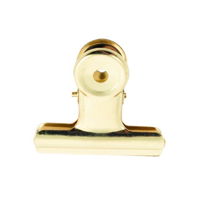 Klemmbrettklammern 50 mm Gold