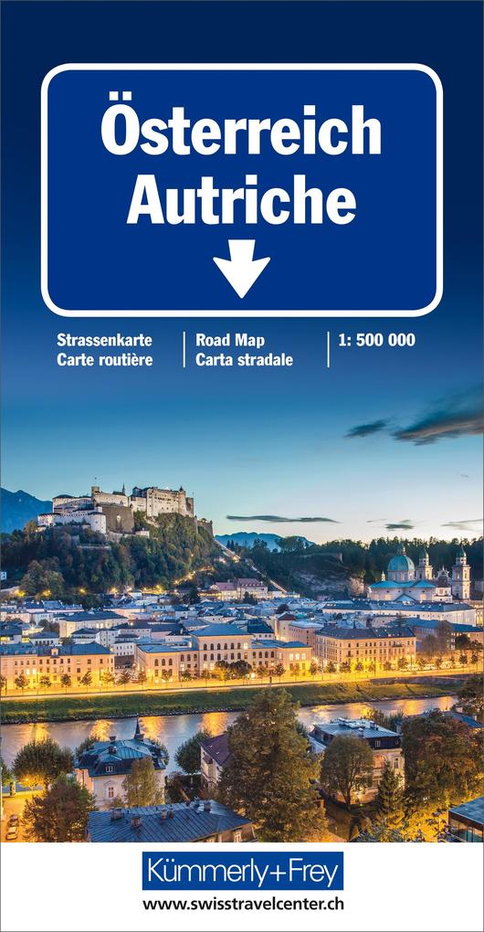 KuF Österreich 1 : 500 000. Straßenkarte