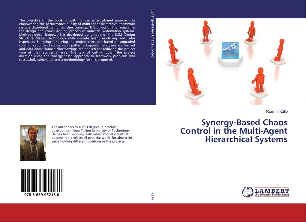 Synergy-Based Chaos Control in the Multi-Agent Hierarchical Systems