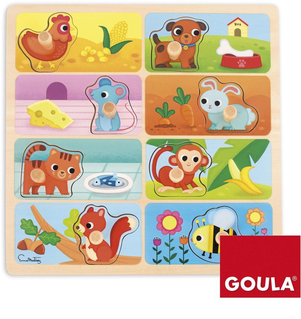 Jumbo Spiele - GOULA Puzzle Mein Lieblingsessen