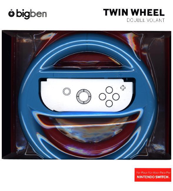 Big Ben - Lenkrad Wheel Duo Pack (rot/blau)