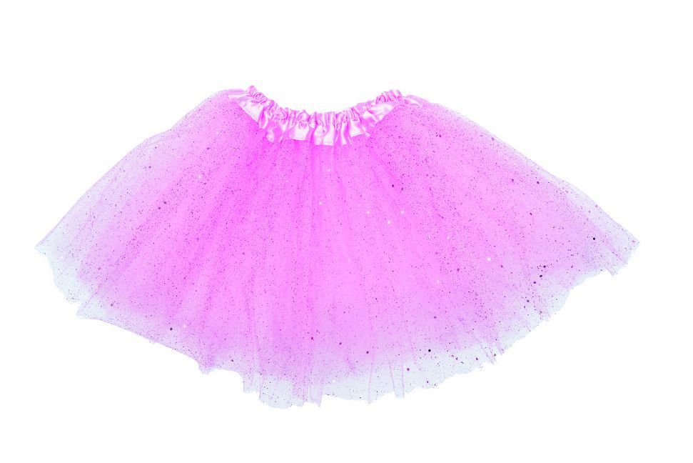 Tutu mit Glitzer Rosa