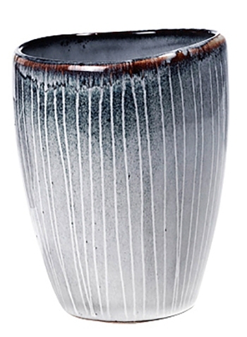 Broste copenhagen Becher Nordic Sea Keramik Graublau
