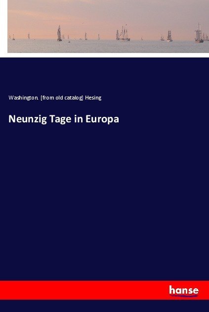 Image of Neunzig Tage in Europa