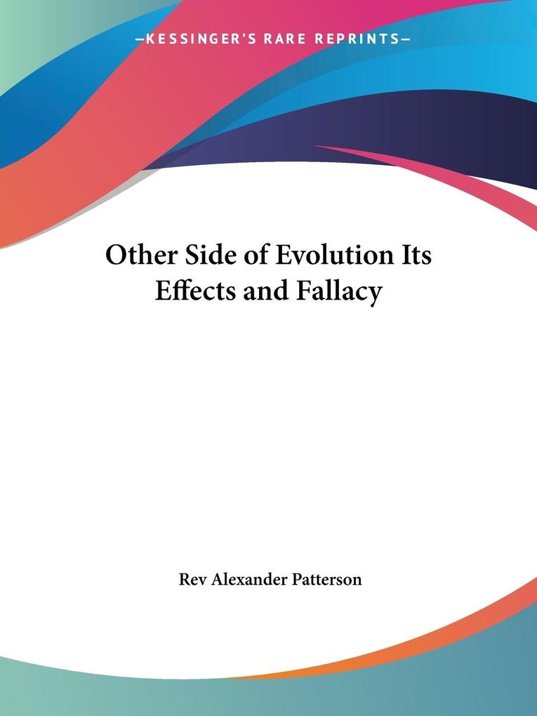 Other Side of Evolution Its Effects and Fallacy