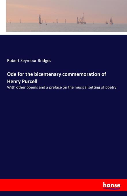 Image of Ode for the bicentenary commemoration of Henry Purcell