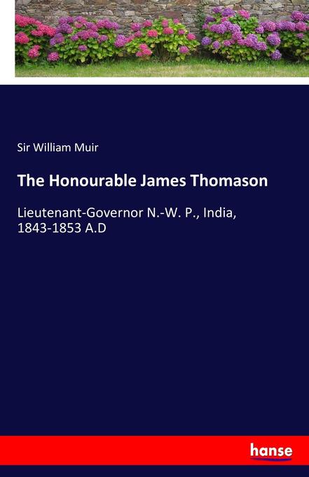The Honourable James Thomason