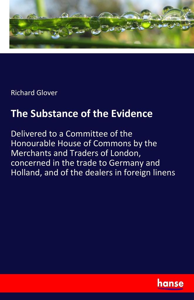 Image of The Substance of the Evidence