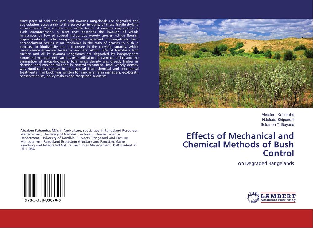 Effects of Mechanical and Chemical Methods of Bush Control