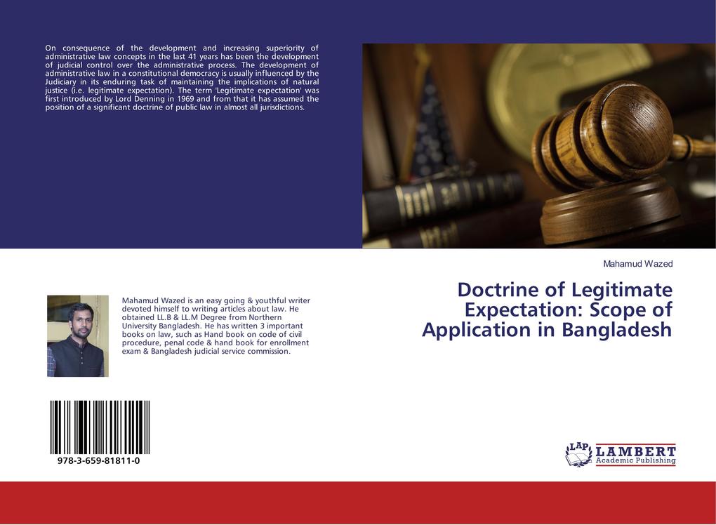 Doctrine of Legitimate Expectation: Scope of Application in Bangladesh