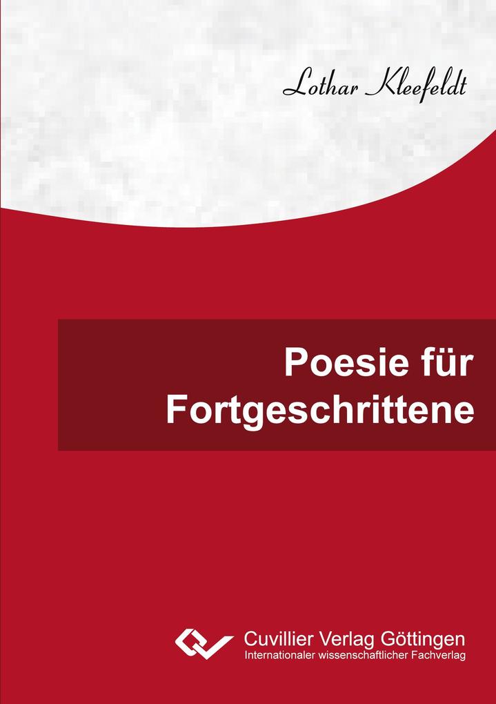 Poesie für Fortgeschrittene