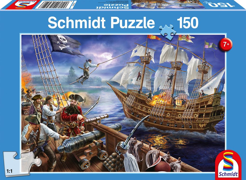 Image of Abenteuer mit den Piraten 150 Teile - Kinderpuzzle