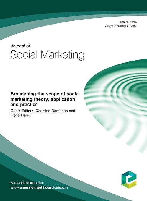 Broadening the scope of social marketing theory application and practice