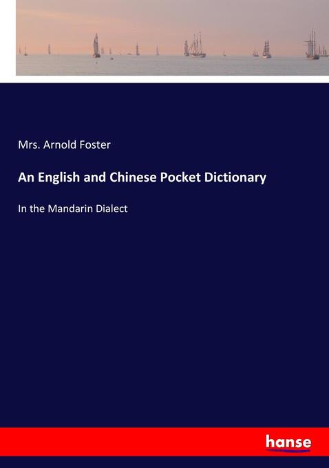An English and Chinese Pocket Dictionary