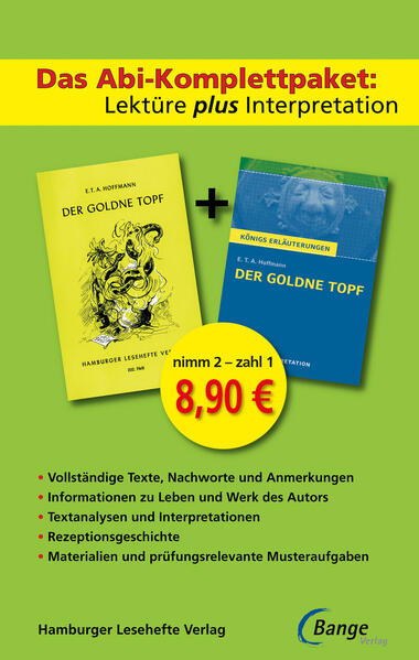 Image of Das Abi-Komplettpaket. Lektüre plus Interpretation - Der goldne Topf