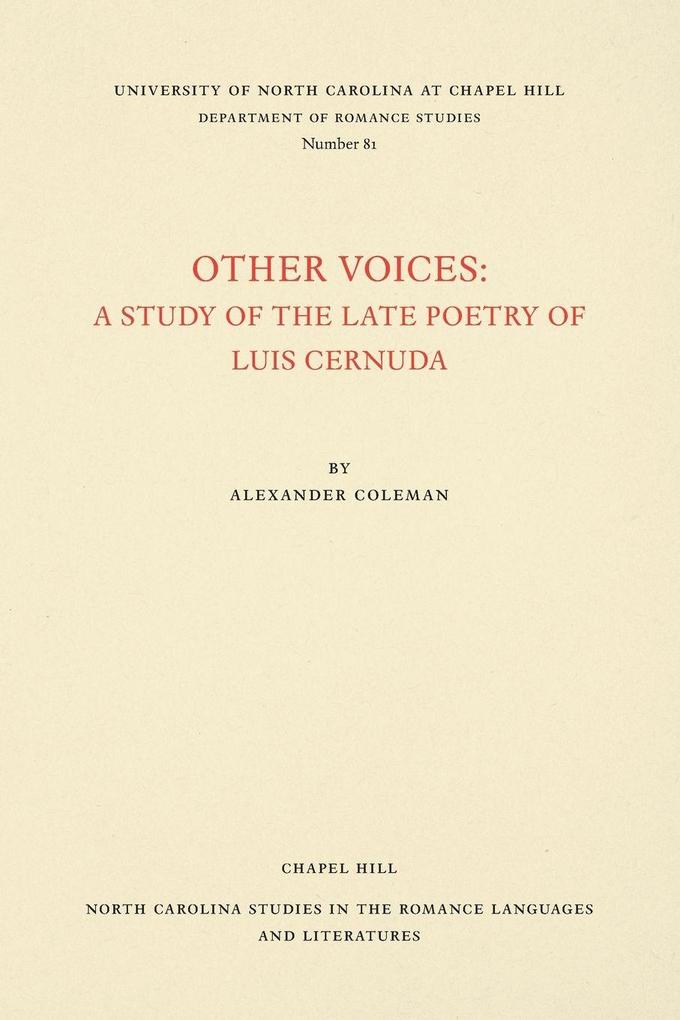 Other Voices