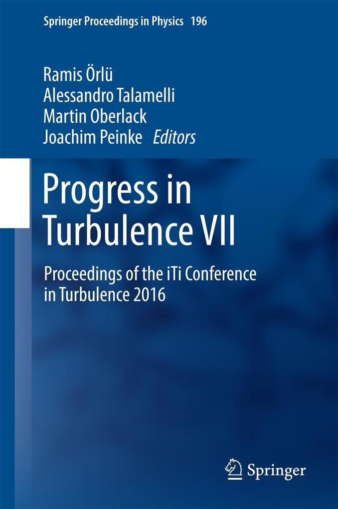 Progress in Turbulence VII als eBook Download von