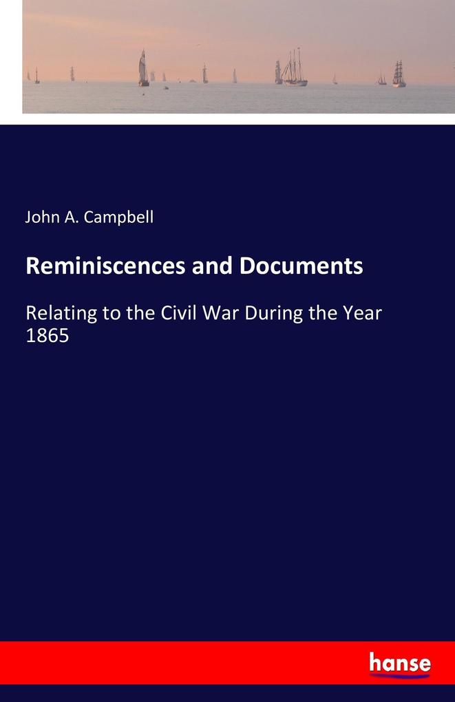 Image of Reminiscences and Documents