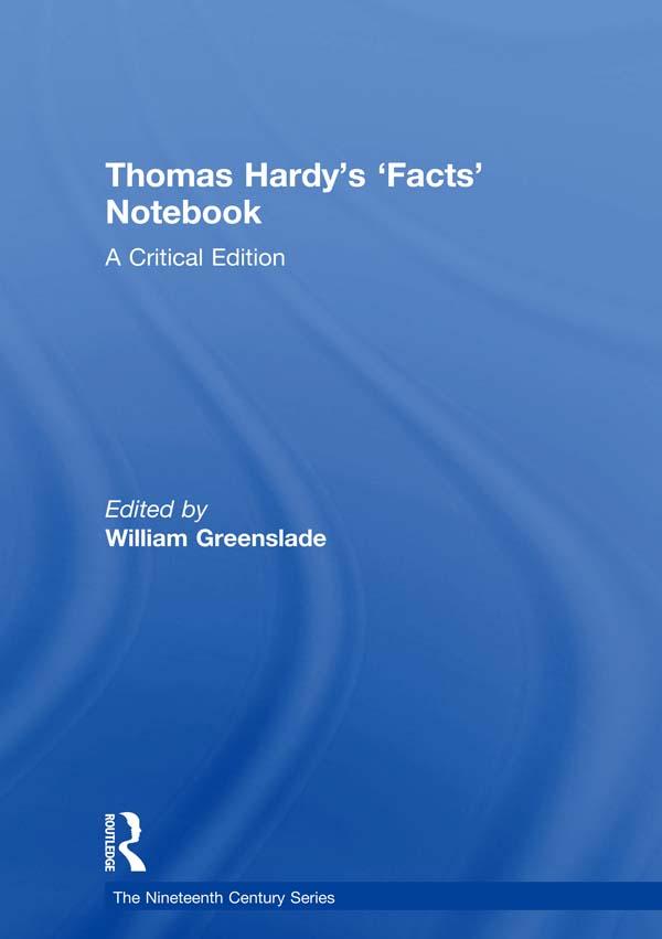 Thomas Hardy's 'Facts' Notebook