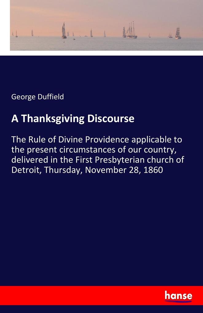 Image of A Thanksgiving Discourse