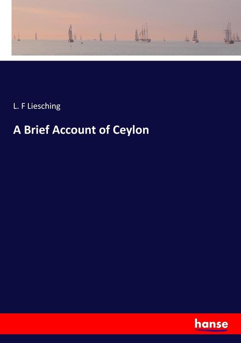 Image of A Brief Account of Ceylon