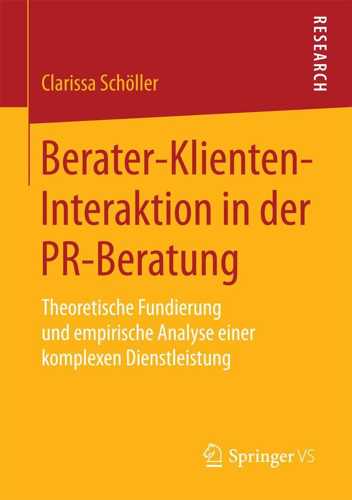 Berater-Klienten-Interaktion in der PR-Beratung