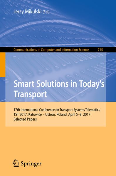 Smart Solutions in Today's Transport