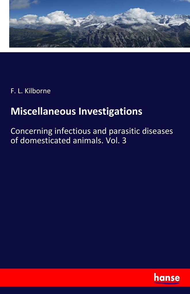 Image of Miscellaneous Investigations