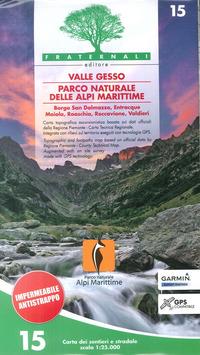 Carta n. 15. Valle Gesso parco naturale delle Alpi Marittime