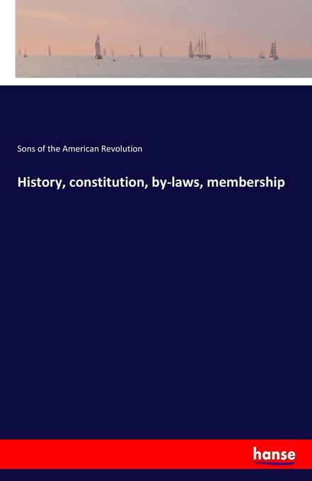 Image of History constitution by-laws membership