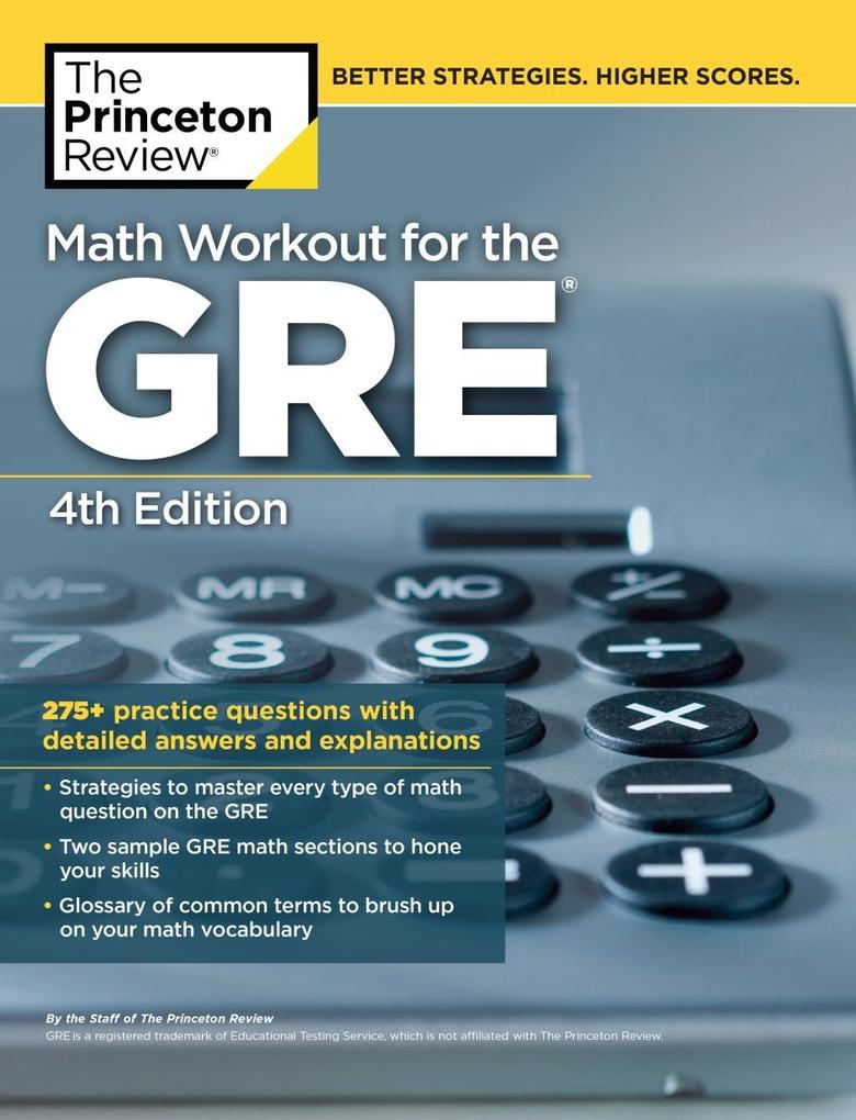 Math Workout for the GRE 4th Edition