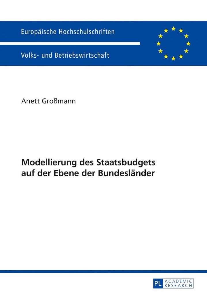 Modellierung des Staatsbudgets auf der Ebene der Bundesländer