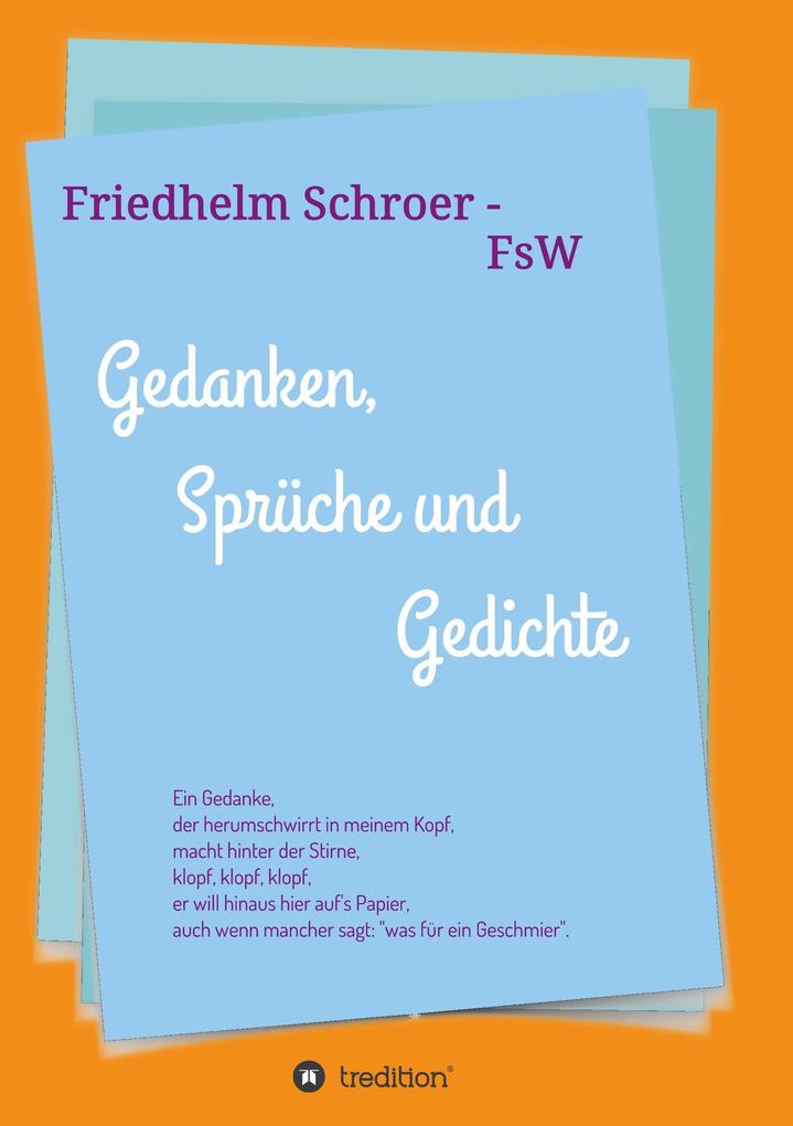 Image of Gedanken Sprüche und Gedichte