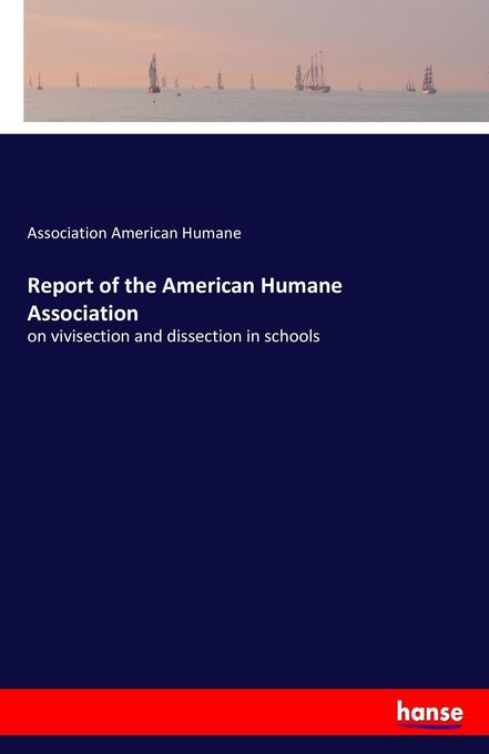 Image of Report of the American Humane Association