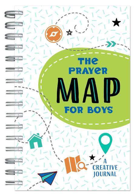 The Prayer Map for Boys: A Creative Journal