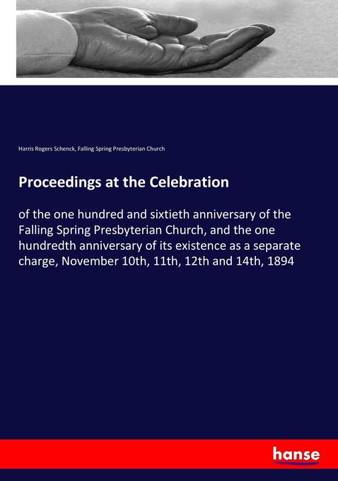 Proceedings at the Celebration