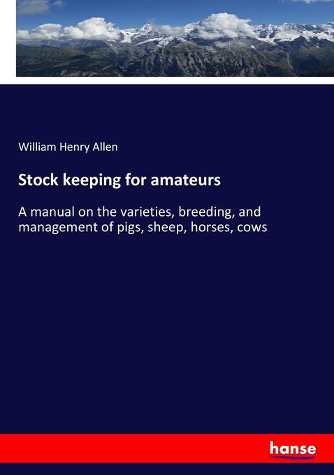 Stock keeping for amateurs