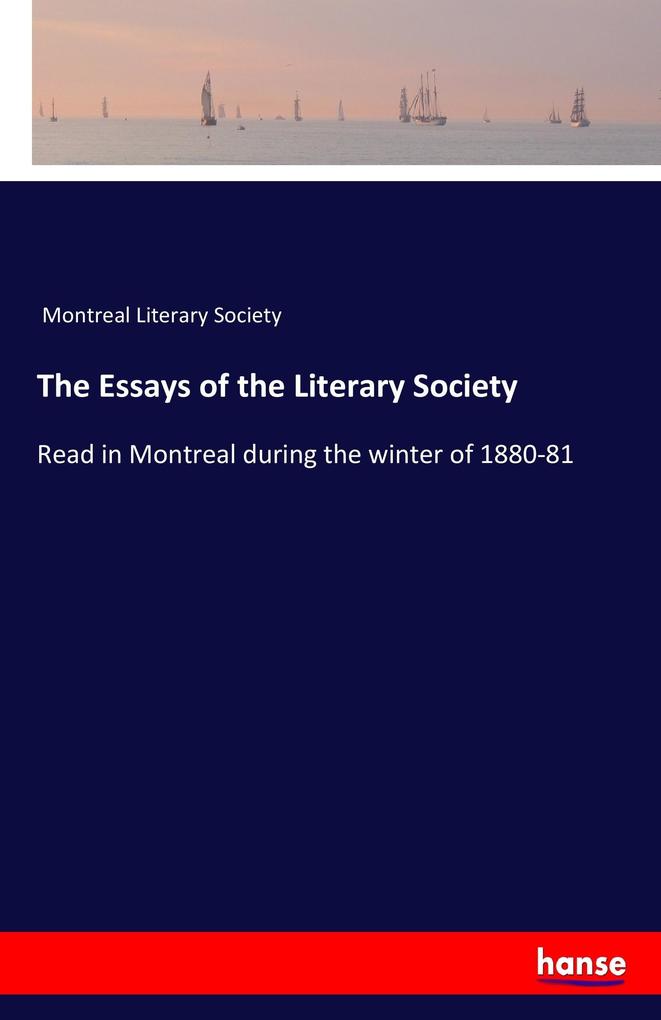 Image of The Essays of the Literary Society