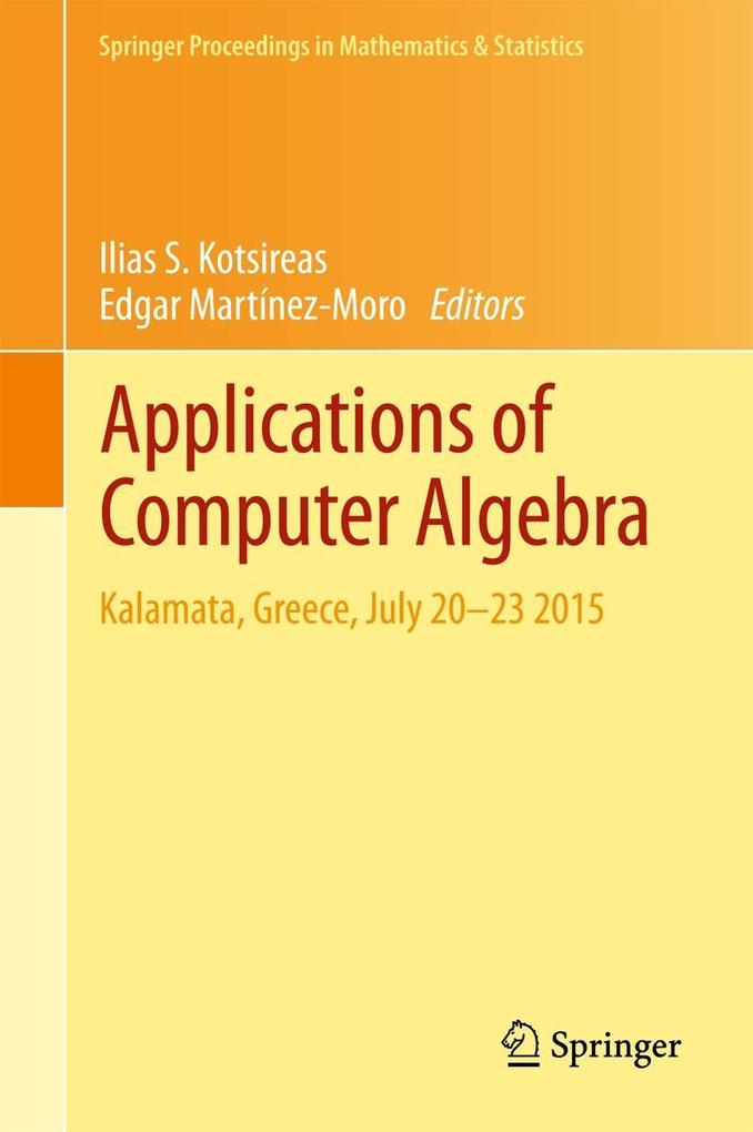 Applications of Computer Algebra