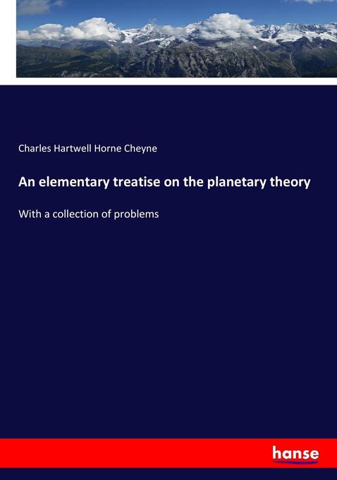 An elementary treatise on the planetary theory