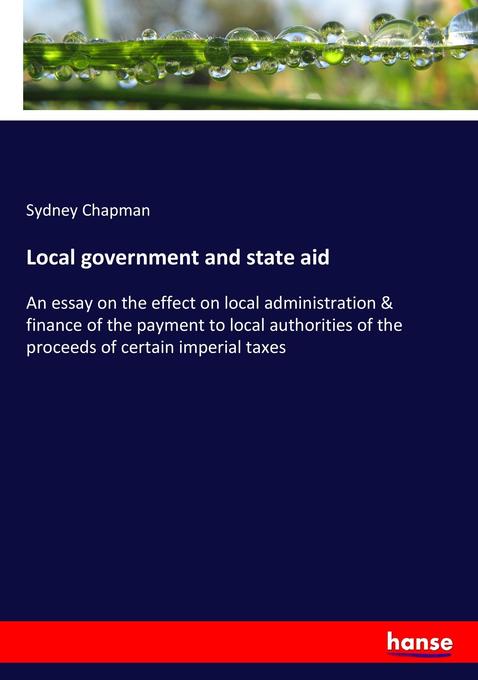 Image of Local government and state aid